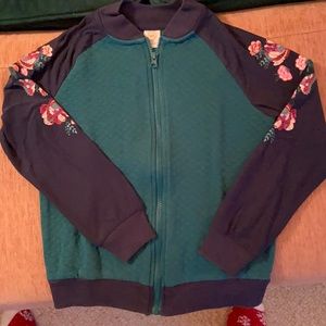 Bomber Sweatshirt Jacket